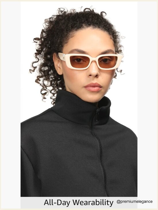 Retro Rectangle Sunglasses for Women UV Protection 2-Pack main image 5